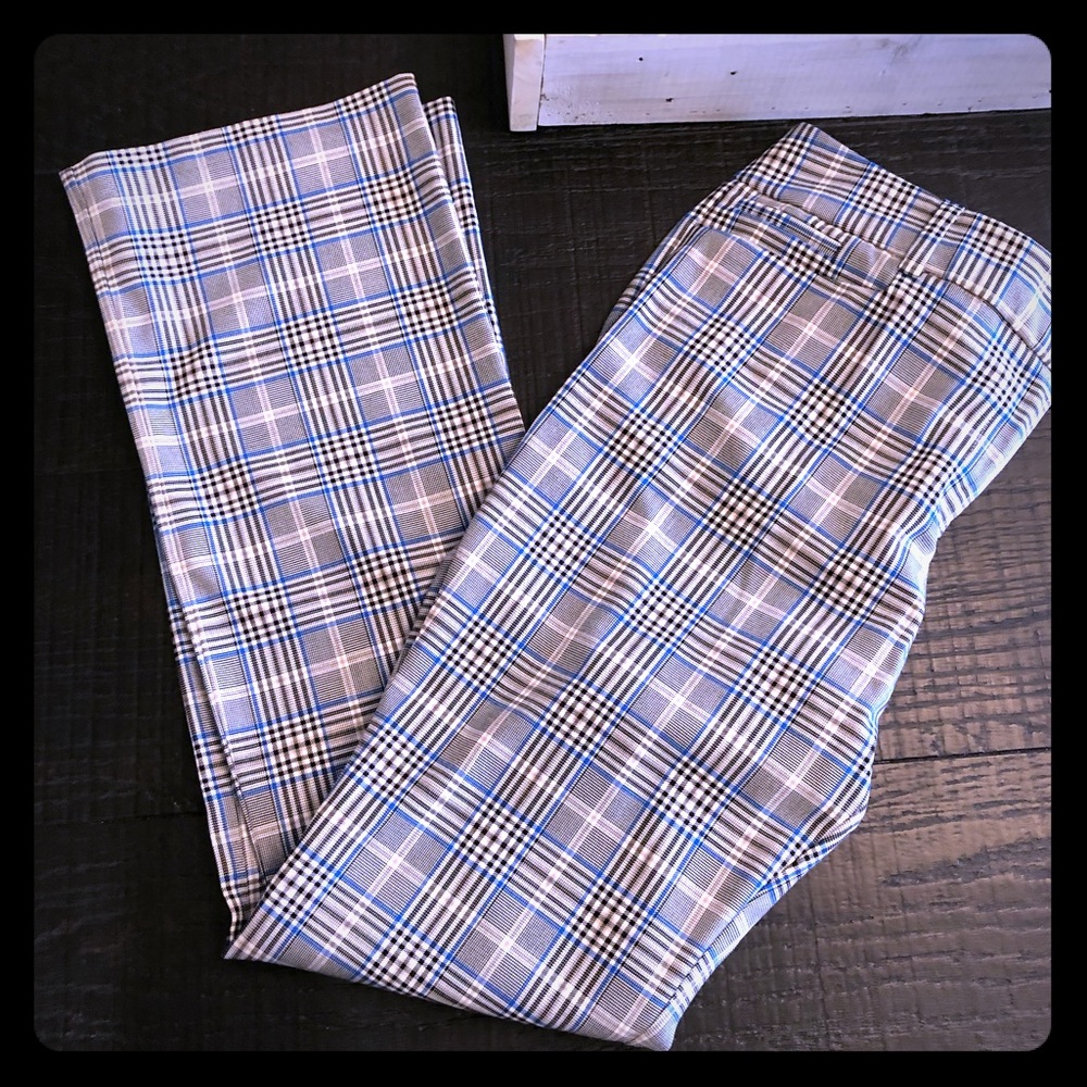New York & Company 7th Avenue Slacks Blue & Black